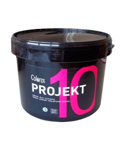 Málarahvítt - Colorex projekt 10 innimalning malarahvitt